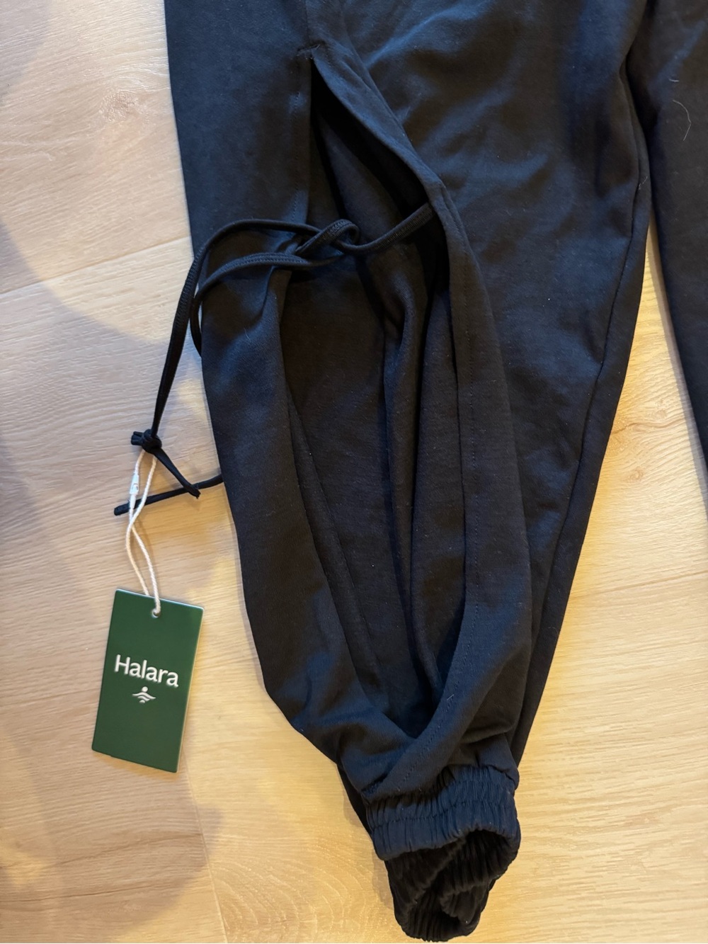 HALARA Black Tank Jumpsuit. Lrg - Picture 4 of 6